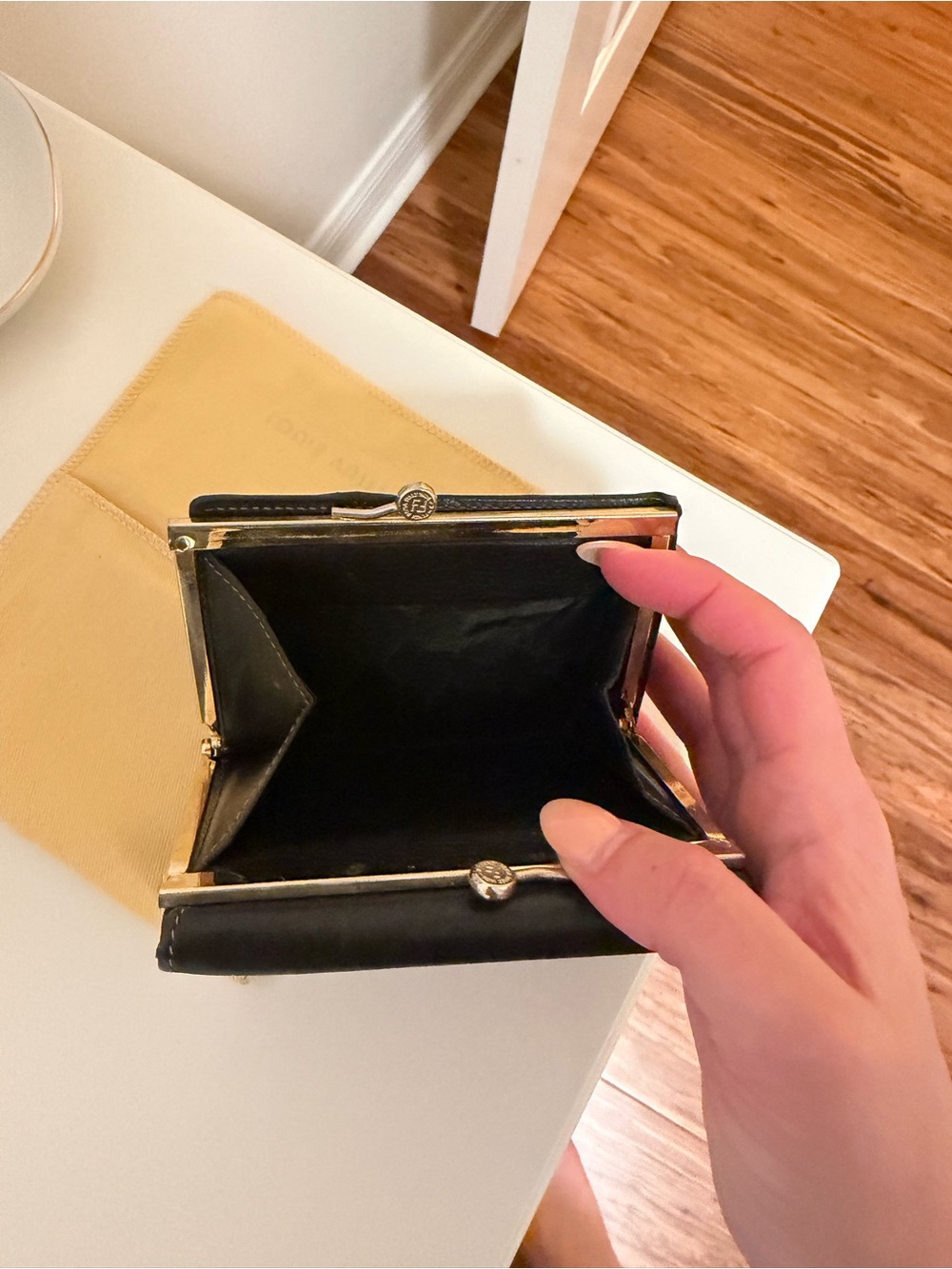 Vintage Fendi Brown & Black FF Canvas Wallet - Picture 3 of 8